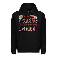 Black i'm not arguing i'm explaining why i'm right Premium Hoodie - Zillion Design Studio