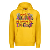 Lemon i'm not arguing i'm explaining why i'm right Premium Hoodie - Zillion Design Studio