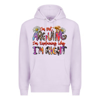 Lilac i'm not arguing i'm explaining why i'm right Premium Hoodie - Zillion Design Studio