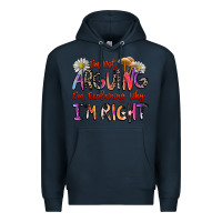 Navy i'm not arguing i'm explaining why i'm right Premium Hoodie - Zillion Design Studio