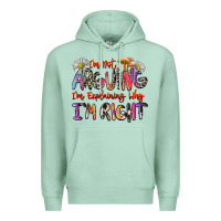 Seafoam i'm not arguing i'm explaining why i'm right Premium Hoodie - Zillion Design Studio