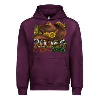 Mauve Wine rodeo baby western Urban Hoodie - texasbilliewilder