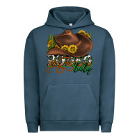 Pigment Midnight Navy rodeo baby western Urban Hoodie - texasbilliewilder