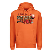 Carrot i run on sarcasm and wine Premium Hoodie - Zillion Design Studio
