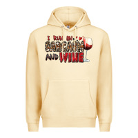 Pina Colada i run on sarcasm and wine Premium Hoodie - Zillion Design Studio