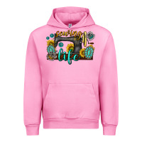 Fuchsia Pink sewing life western Urban Hoodie - texasbilliewilder