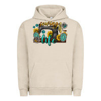 Pigment French Oak sewing life western Urban Hoodie - texasbilliewilder