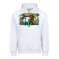 White sewing life western Urban Hoodie - texasbilliewilder