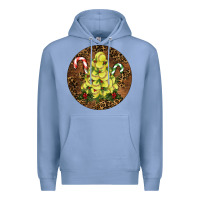 Colony Blue Softball leopard christmas Premium Hoodie - RanaPortraitStore