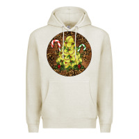 Oatmeal Heather Softball leopard christmas Premium Hoodie - RanaPortraitStore