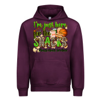 Mauve Wine im just here for the snacks basketball brother Urban Hoodie - Zillion Design Studio
