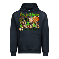 Navy im just here for the snacks basketball brother Urban Hoodie - Zillion Design Studio