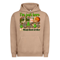Pigment Burro im just here for the snacks basketball brother Urban Hoodie - Zillion Design Studio