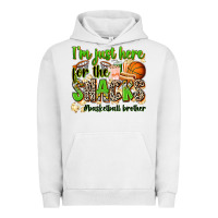 Pigment Lunar Rock im just here for the snacks basketball brother Urban Hoodie - Zillion Design Studio