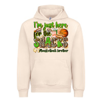 Sandshell im just here for the snacks basketball brother Urban Hoodie - Zillion Design Studio