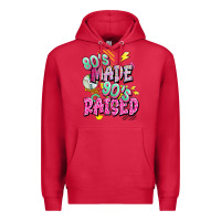 Cardinal 80s made 90s raised Premium Hoodie - texasbilliewilder