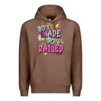 Chestnut 80s made 90s raised Premium Hoodie - texasbilliewilder