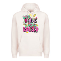 Pale Pink 80s made 90s raised Premium Hoodie - texasbilliewilder