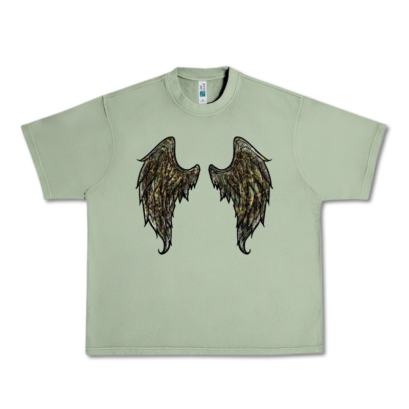 Leopard Camouflage Wings Urban Heavy Tee by RanaPortraitStore | Teevron
