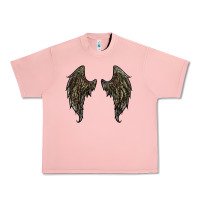 Salmon leopard camouflage wings Urban Heavy Tee - RanaPortraitStore