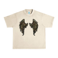 Sandshell leopard camouflage wings Urban Heavy Tee - RanaPortraitStore