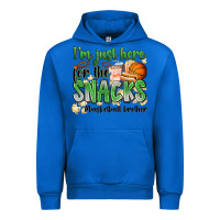 Cobalt i'm just here for the snacks #basketball brother Urban Hoodie - Zillion Design Studio