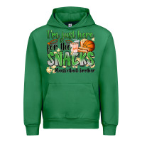 Emerald i'm just here for the snacks #basketball brother Urban Hoodie - Zillion Design Studio