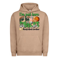 Pigment Burro i'm just here for the snacks #basketball brother Urban Hoodie - Zillion Design Studio