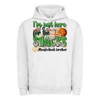 I'm Just Here For The Snacks #basketball Brother Urban Hoodie | Teevron