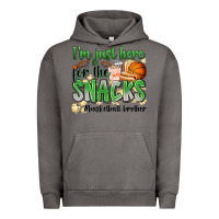 Pigment Tornado i'm just here for the snacks #basketball brother Urban Hoodie - Zillion Design Studio
