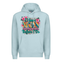 Blue Mist i hope karma slaps you in the face before i do Premium Hoodie - Zillion Design Studio