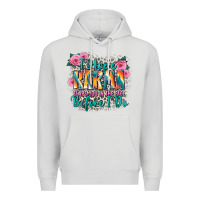 Dove Grey i hope karma slaps you in the face before i do Premium Hoodie - Zillion Design Studio
