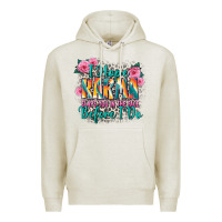 Oatmeal Heather i hope karma slaps you in the face before i do Premium Hoodie - Zillion Design Studio