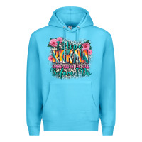 Ocean Blue i hope karma slaps you in the face before i do Premium Hoodie - Zillion Design Studio