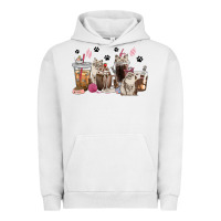 Pigment Lunar Rock siberian cat coffee cups Urban Hoodie - texasbilliewilder
