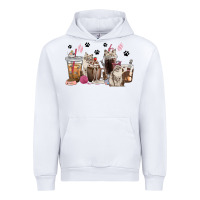 White siberian cat coffee cups Urban Hoodie - texasbilliewilder