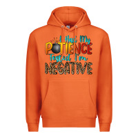 Carrot i had my patience tested i'm negative Premium Hoodie - Zillion Design Studio