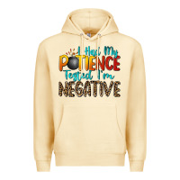 Pina Colada i had my patience tested i'm negative Premium Hoodie - Zillion Design Studio