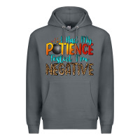 Rock i had my patience tested i'm negative Premium Hoodie - Zillion Design Studio