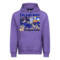 Tulip im just here for the snacks volleyball brother Urban Hoodie - Zillion Design Studio