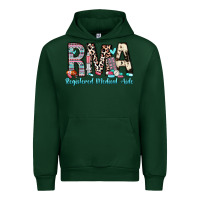 Forest Green rma registered medical aide Urban Hoodie - Zillion Design Studio