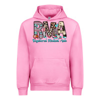 Fuchsia Pink rma registered medical aide Urban Hoodie - Zillion Design Studio
