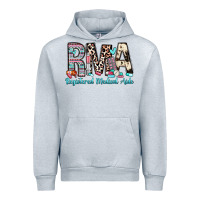 Heather Grey rma registered medical aide Urban Hoodie - Zillion Design Studio