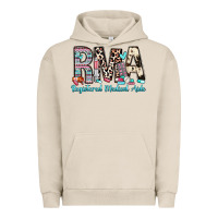 Pigment French Oak rma registered medical aide Urban Hoodie - Zillion Design Studio