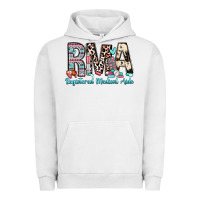 Pigment Lunar Rock rma registered medical aide Urban Hoodie - Zillion Design Studio