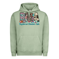 Pigment Oil Green rma registered medical aide Urban Hoodie - Zillion Design Studio
