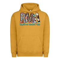 Pigment Peanut Butter rma registered medical aide Urban Hoodie - Zillion Design Studio