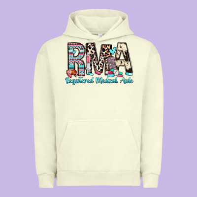 Rma Registered Medical Aide Urban Hoodie Designed By Zillion Design Studio