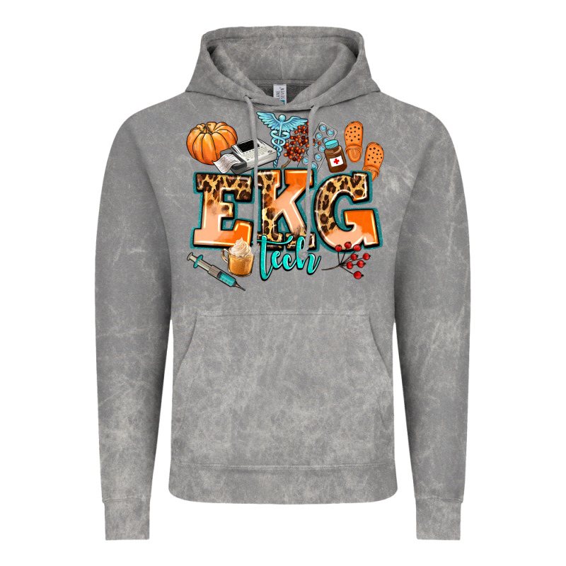 Ekg Tech Fall Vintage Hoodie by AdoDesignShop | Teevron