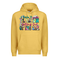 Antique Gold i didn't plan on getting out of the car Premium Hoodie - Zillion Design Studio